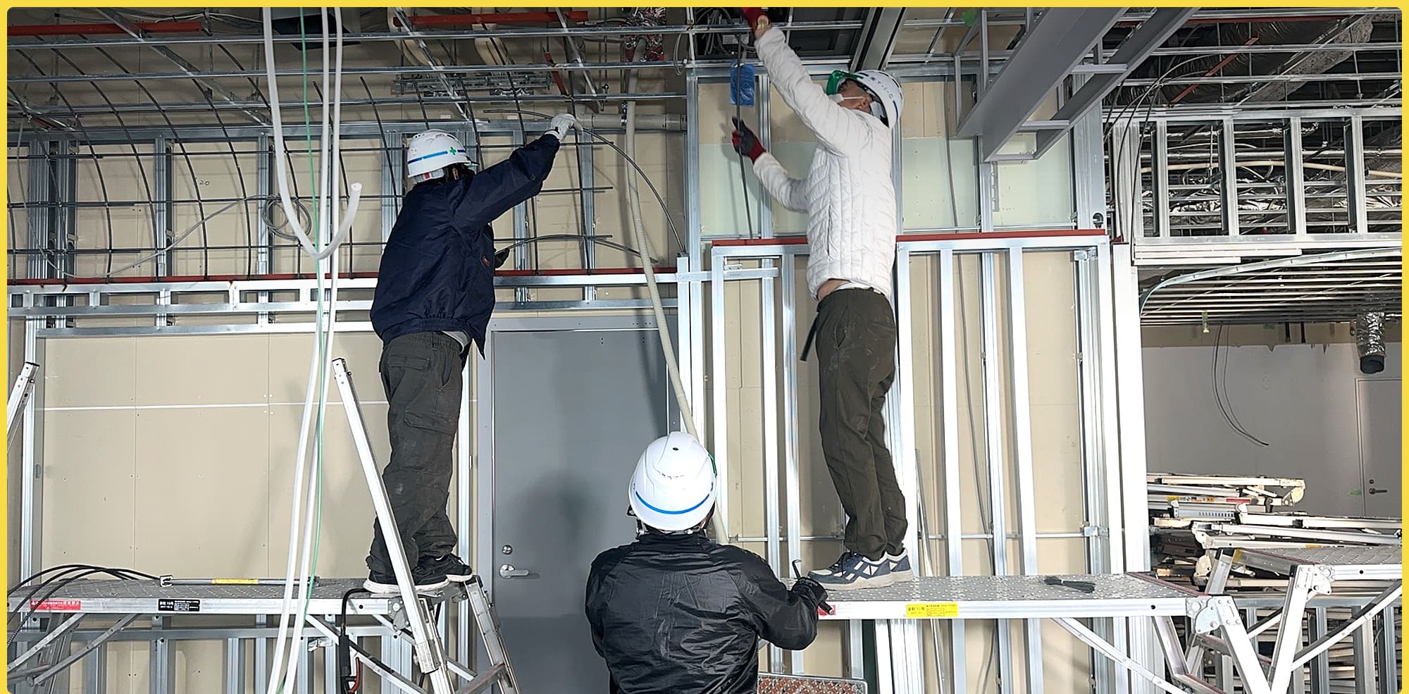 安定した環境で、確かなスキルを身につける 土木・建築すべてに対応する現場で成長しよう